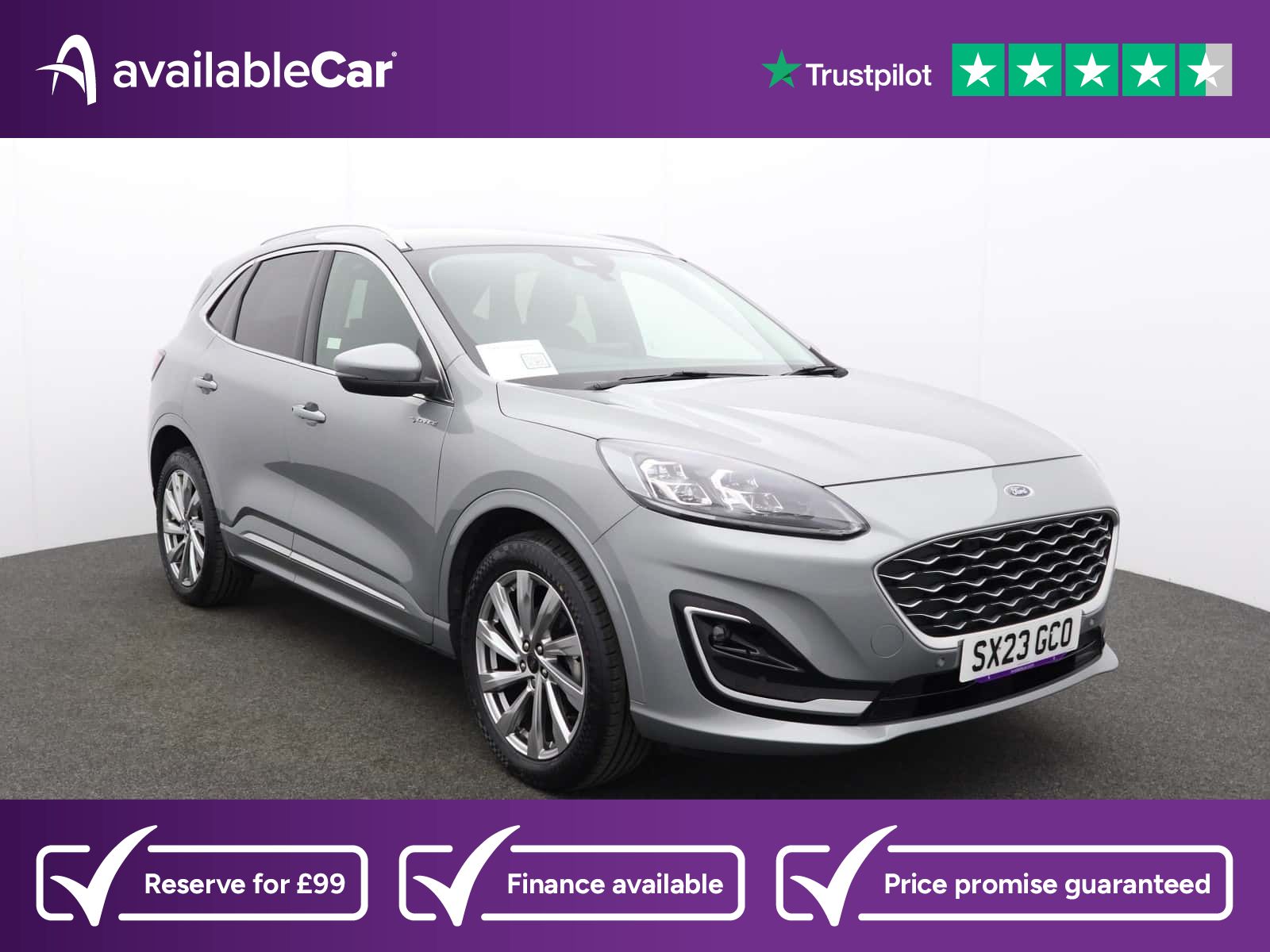 Solar Silver 2023 Ford Kuga SUV/Crossover Front-wheel drive Automatic