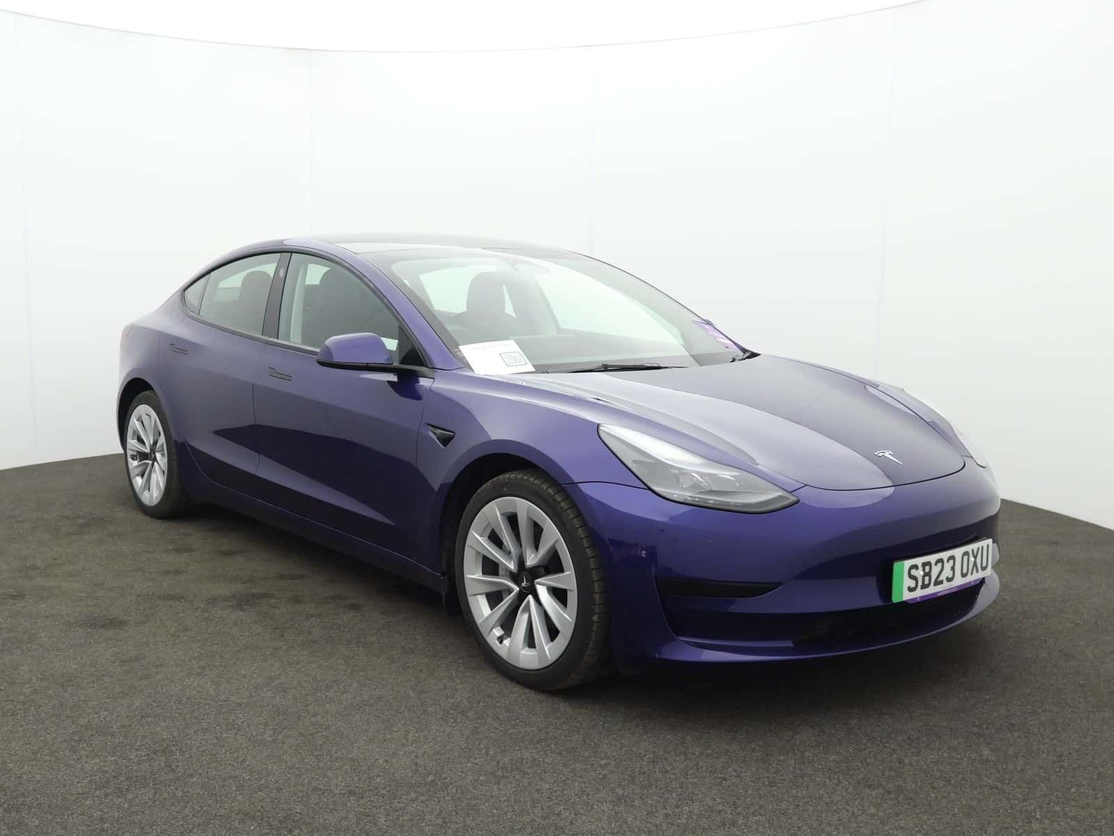 Tesla Model 3 listing photo