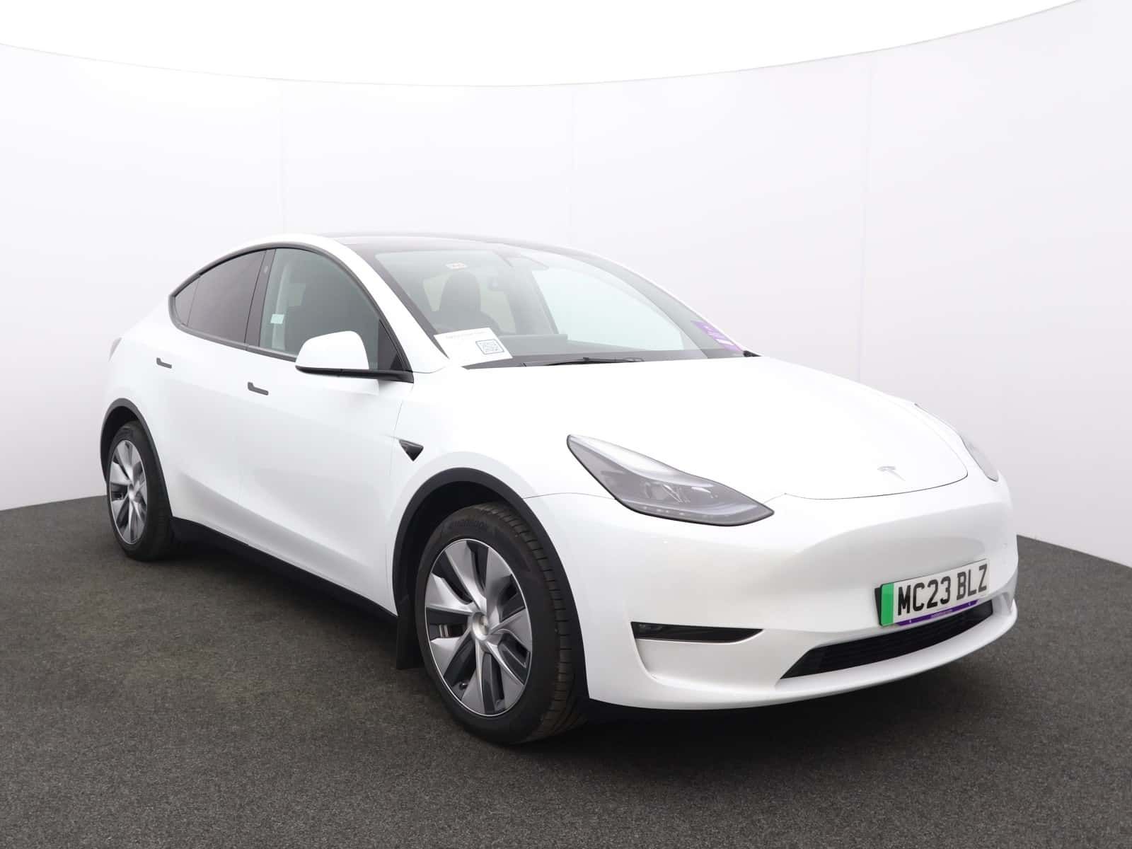 Tesla Model Y listing photo