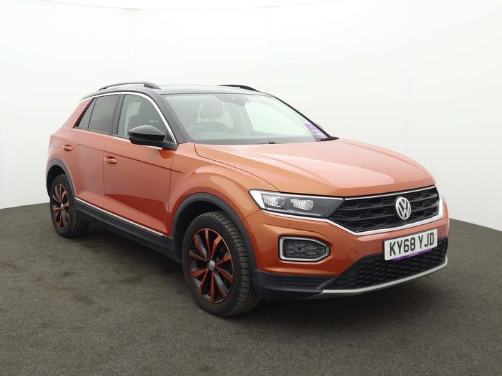 2019 VOLKSWAGEN T ROC VOLKSWAGEN T ROC 1.6 TDI 115 DESIGN 5DR 2WD MANUAL DIESEL 35,705... photo