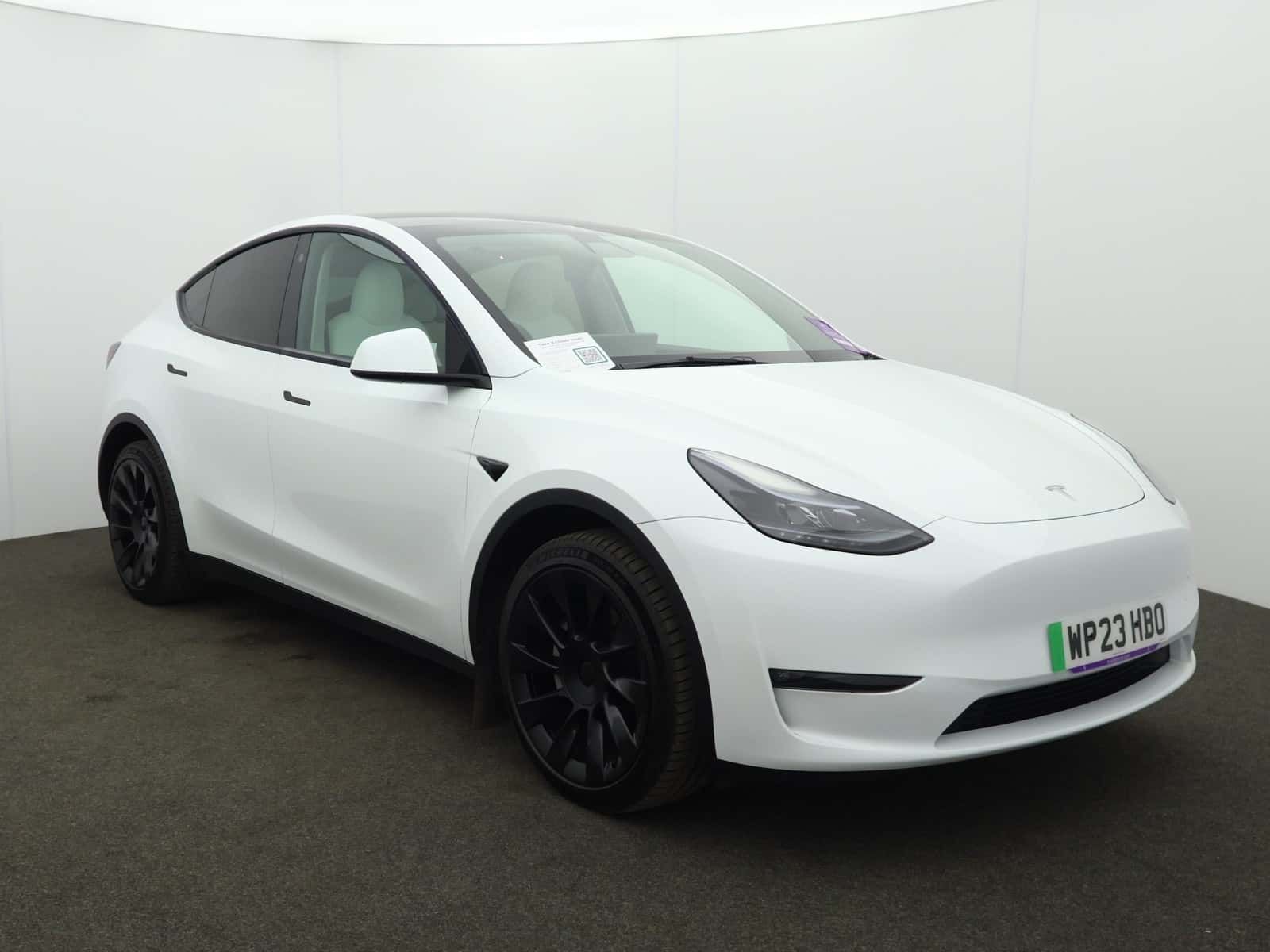 Tesla Model Y listing photo