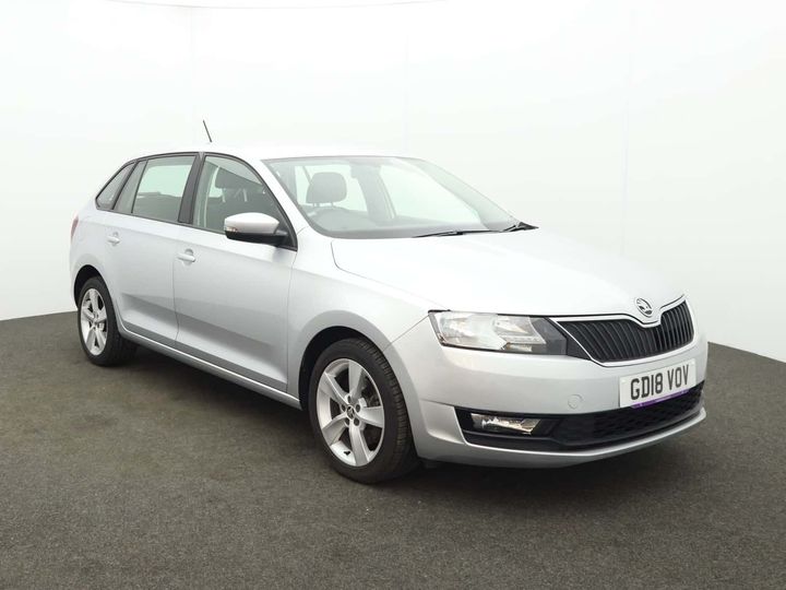 2018 SKODA RAPID SPACEBACK SKODA RAPID SPACEBACK 1.0 TSI 110 SE TECH 5DR MANUAL PETROL... photo