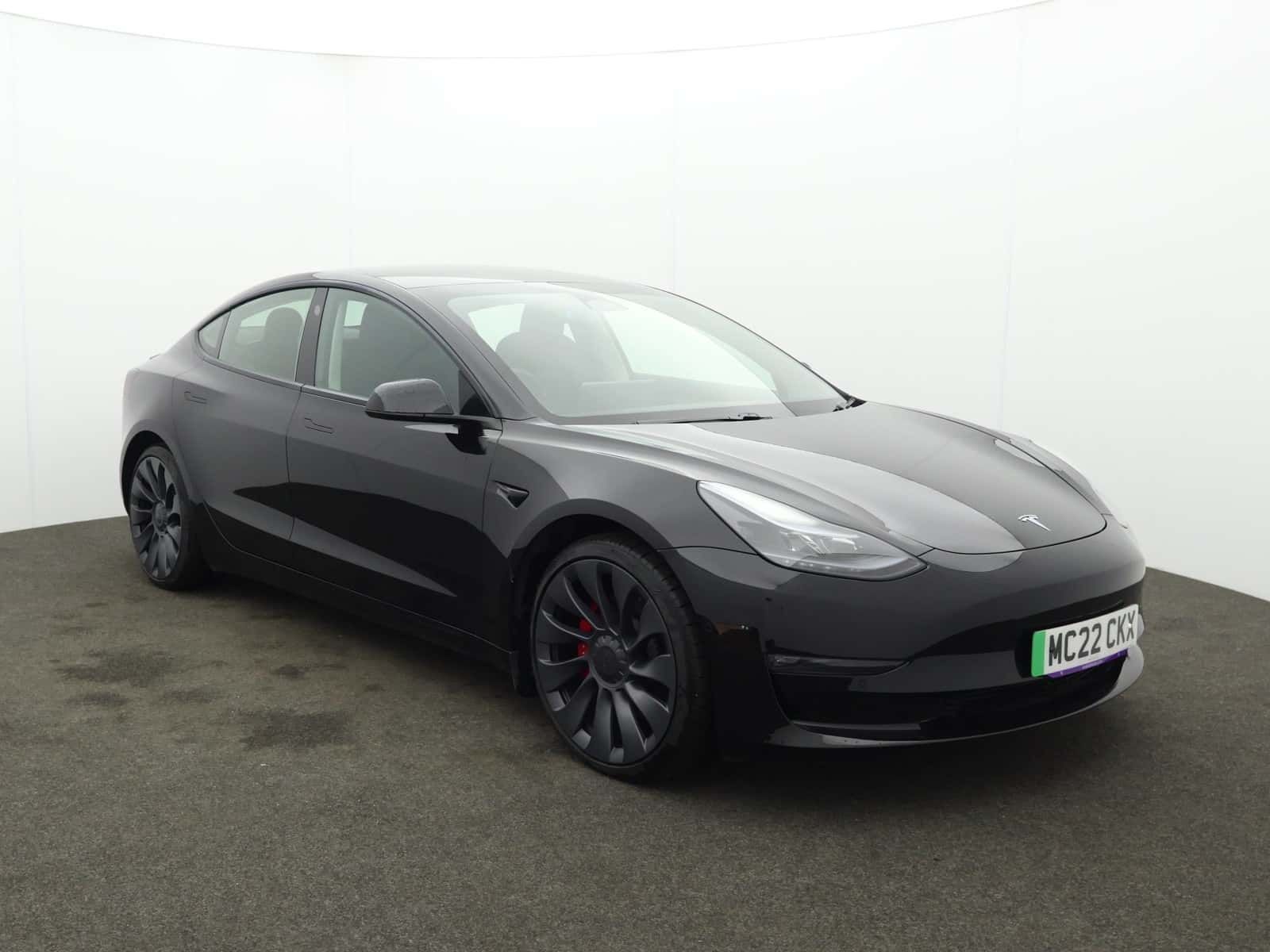 Tesla Model 3 listing photo